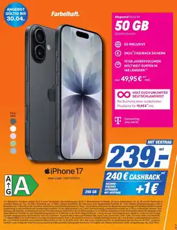 K+B Expert iPhone 17 Angebot
