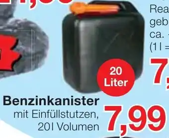 Jawoll Benzinkanister 20L Angebot