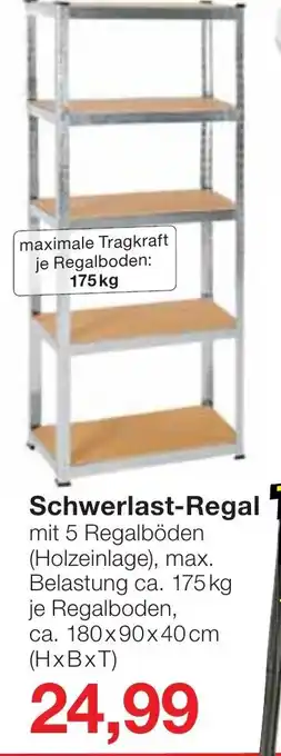 Jawoll Schwerlast Regal Angebot