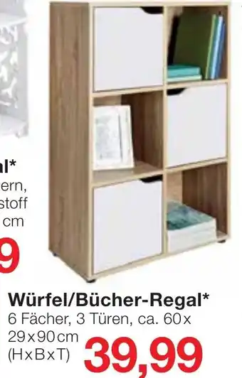 Jawoll Würfel/Bücher Regal Angebot