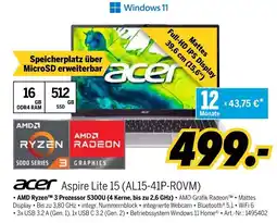 MEDIMAX acer Aspire Lite 15 (AL15-41P-ROVM) Angebot