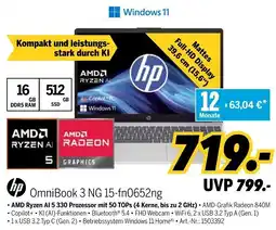 MEDIMAX HP OmniBook 3 NG 15-fn0652ng Angebot