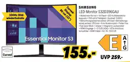 MEDIMAX SAMSUNG LED-Monitor S32D396GAU Angebot