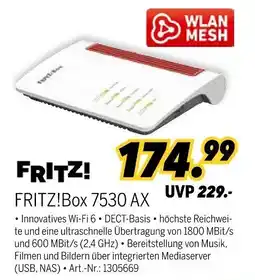 MEDIMAX FRITZ! FRITZ!Box 7530 AX Angebot