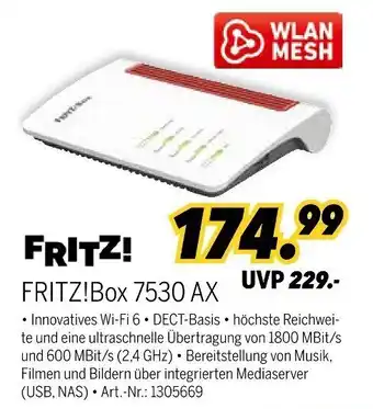 FRITZ! FRITZ!Box 7530 AX