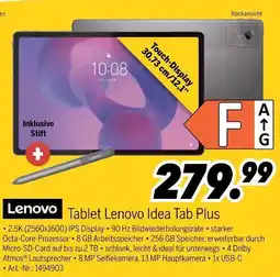 MEDIMAX Lenovo Tablet Lenovo Idea Tab Plus Angebot