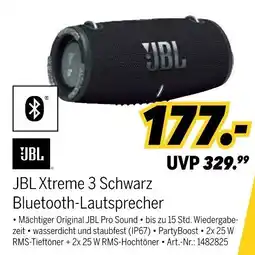 MEDIMAX JBL Xtreme 3 Schwarz Bluetooth-Lautsprecher Angebot