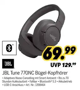 MEDIMAX JBL Tune 770NC Bügel-Kopfhörer Angebot
