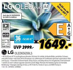 MEDIMAX LG OLED65G59LS Angebot