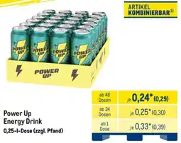 METRO Power Up Energy Drink Angebot