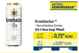 METRO Krombacher Angebot