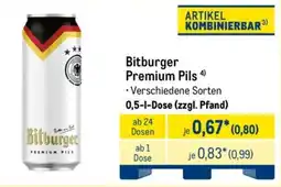 METRO Bitburger Premium Pils Angebot