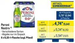 METRO Peroni Nastro Angebot