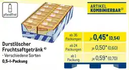 METRO Durstlöscher Fruchtsaftgetränk Angebot