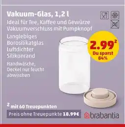 PENNY Brabantia vakuum-glas Angebot