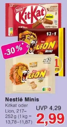 Jawoll Nestlé Minis Angebot