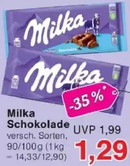 Jawoll Milka Schokolade Angebot