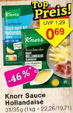 Jawoll Knorr Sauce Hollandaise Angebot