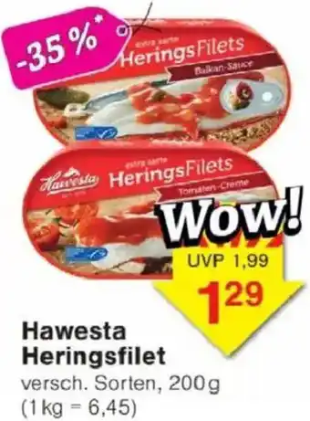 Jawoll Hawesta Heringsfilet Angebot