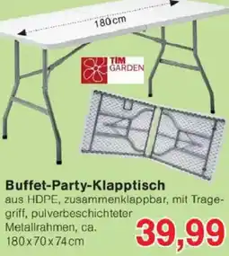 Jawoll Buffet-Party-Klapptisch Angebot