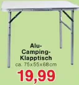 Jawoll Alu Camping Klapptisch Angebot