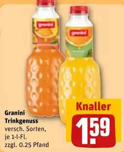 REWE Granini Trinkgenuss Angebot