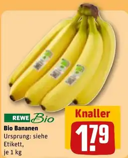 REWE REWE Bio Bio Bananen Angebot