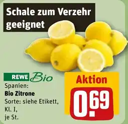 REWE REWE Bio Bio Zitrone Angebot