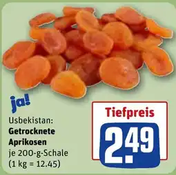 REWE ja! Getrocknete Aprikosen Angebot