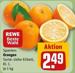 REWE Orangen Angebot