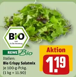 REWE REWE Bio Crispy Salatmix Angebot