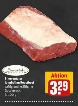 REWE Simmentaler Jungbullen Roastbeef Angebot