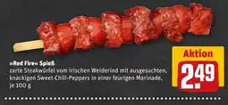 REWE Red Fire Spieß Angebot