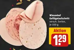 REWE Wiesenhof Geflügelaufschnitt Angebot