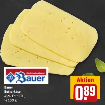 REWE Bauer Butterkäse Angebot