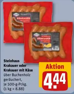 REWE Steinhaus Krakauer oder Krakauer mit Käse Angebot