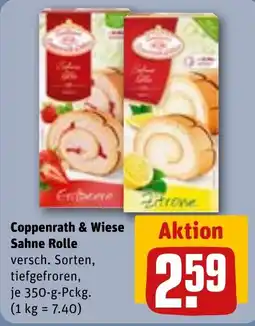 REWE Coppenrath & Wiese Sahne Rolle Angebot