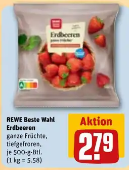 REWE REWE Beste Wahl Erdbeeren Angebot