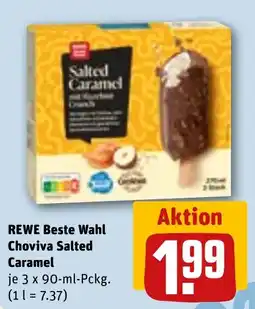 REWE REWE Beste Wahl Choviva Salted Caramel Angebot