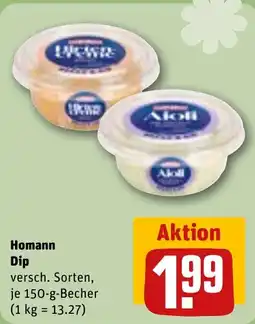 REWE Homann Dip Angebot
