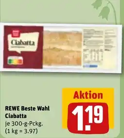REWE REWE Beste Wahl Ciabatta Angebot