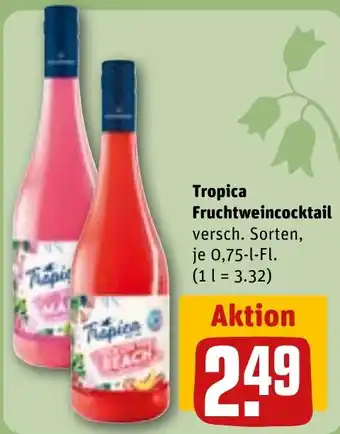 REWE Tropica Fruchtweincocktail Angebot