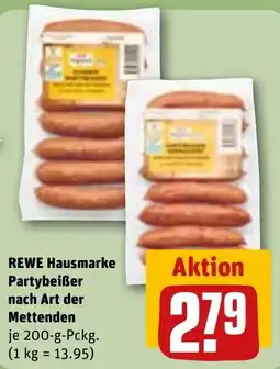 REWE REWE Hausmarke Partybeiẞer nach Art der Mettenden Angebot
