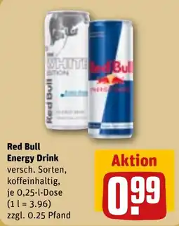 REWE Red Bull Energy Drink Angebot
