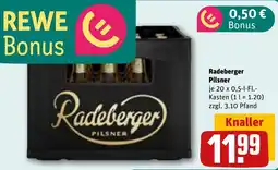 REWE Radeberger Pilsner Angebot