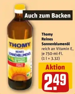 REWE Thomy Reines Sonnenblumenöl Angebot