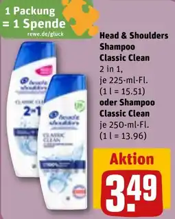 REWE Head & Shoulders Shampoo Classic Clean oder Shampoo Classic Clean Angebot