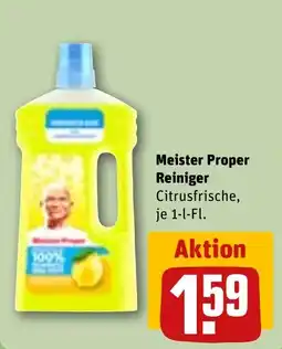 REWE Meister Proper Reiniger Citrusfrische Angebot