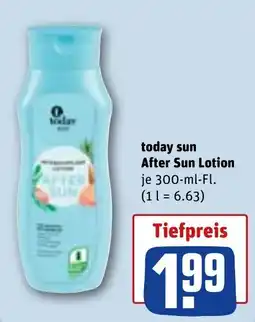 REWE today sun After Sun Lotion Angebot