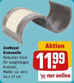 REWE ZooRoyal Kratzwelle Angebot